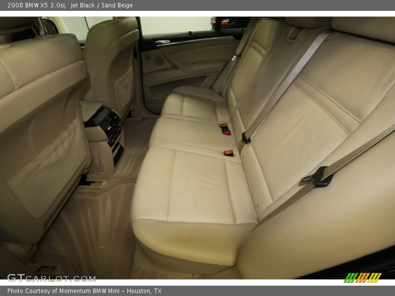 Jet Black / Sand Beige 2008 BMW X5 3.0si