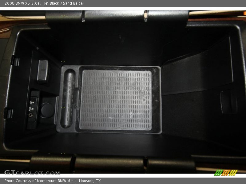 Jet Black / Sand Beige 2008 BMW X5 3.0si