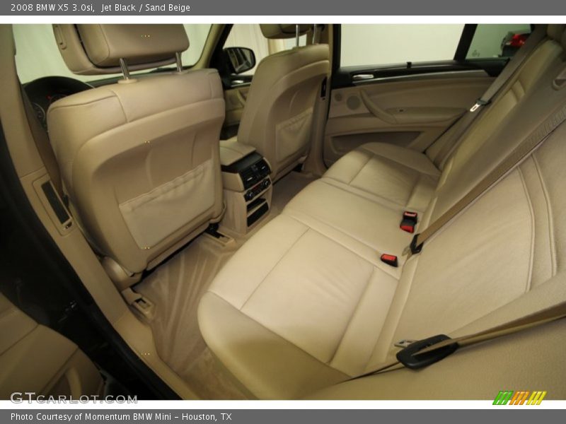 Jet Black / Sand Beige 2008 BMW X5 3.0si