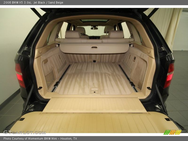 Jet Black / Sand Beige 2008 BMW X5 3.0si