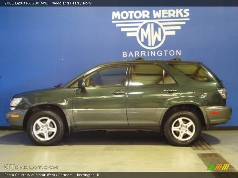 Woodland Pearl / Ivory 2001 Lexus RX 300 AWD