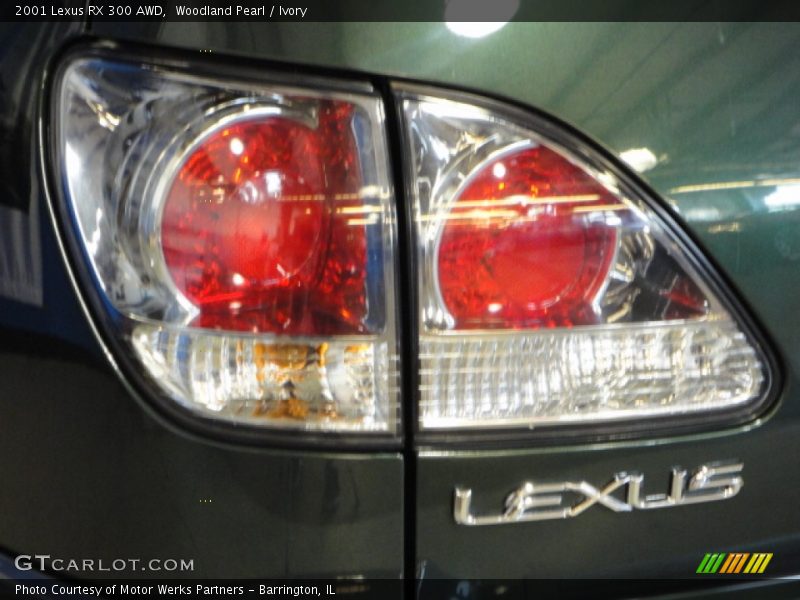 Woodland Pearl / Ivory 2001 Lexus RX 300 AWD