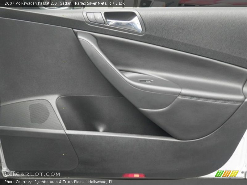 Reflex Silver Metallic / Black 2007 Volkswagen Passat 2.0T Sedan
