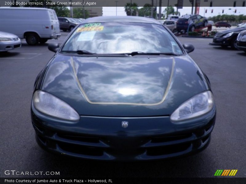 Shale Green Metallic / Agate 2000 Dodge Intrepid