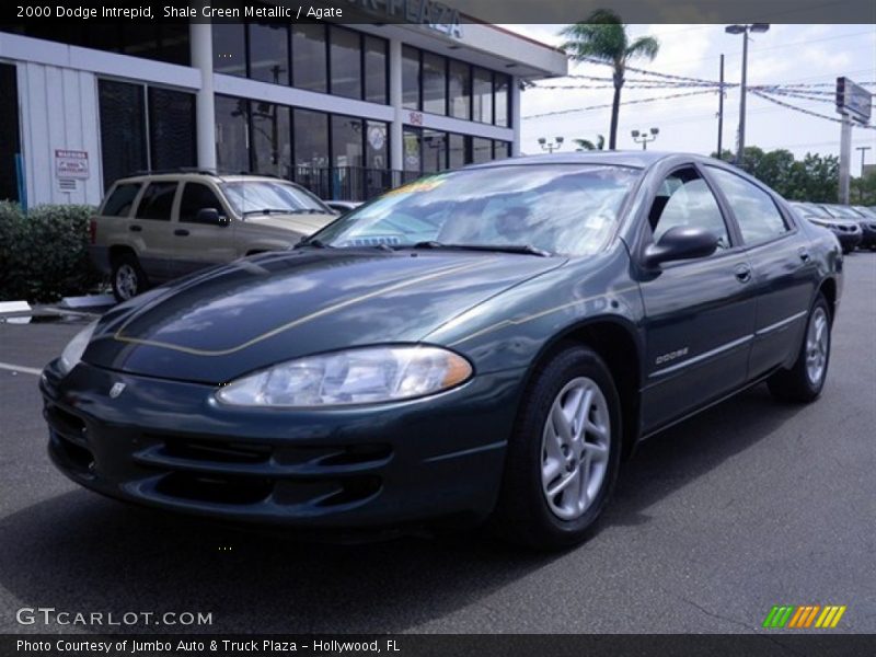 Shale Green Metallic / Agate 2000 Dodge Intrepid