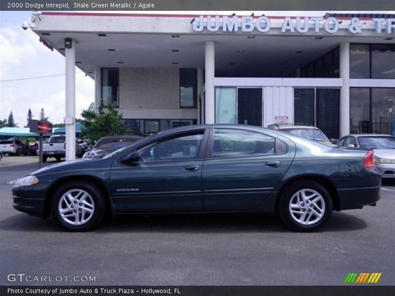 Shale Green Metallic / Agate 2000 Dodge Intrepid
