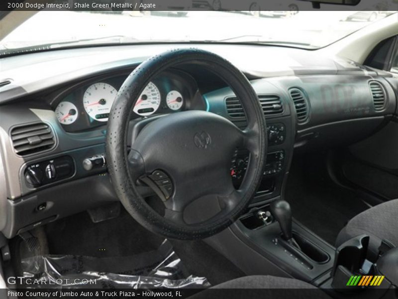 Shale Green Metallic / Agate 2000 Dodge Intrepid