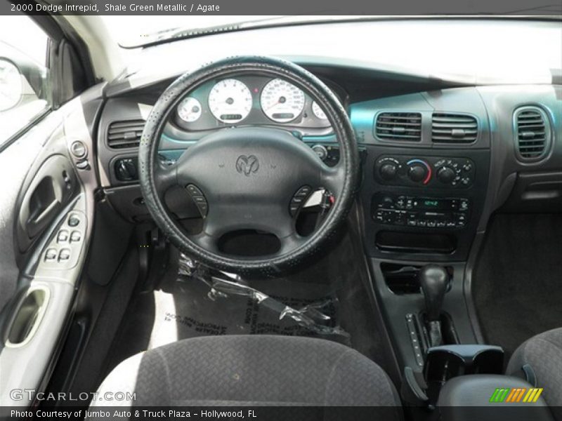 Shale Green Metallic / Agate 2000 Dodge Intrepid