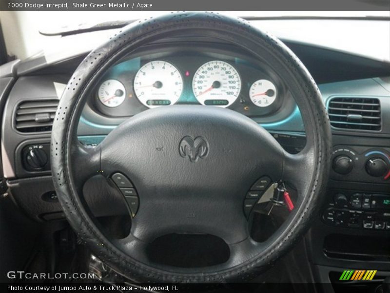 Shale Green Metallic / Agate 2000 Dodge Intrepid