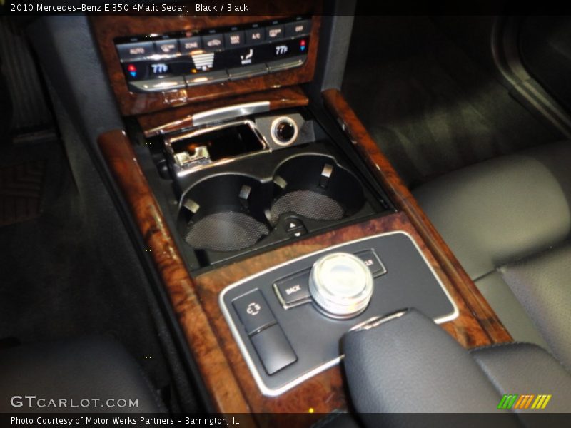 Black / Black 2010 Mercedes-Benz E 350 4Matic Sedan