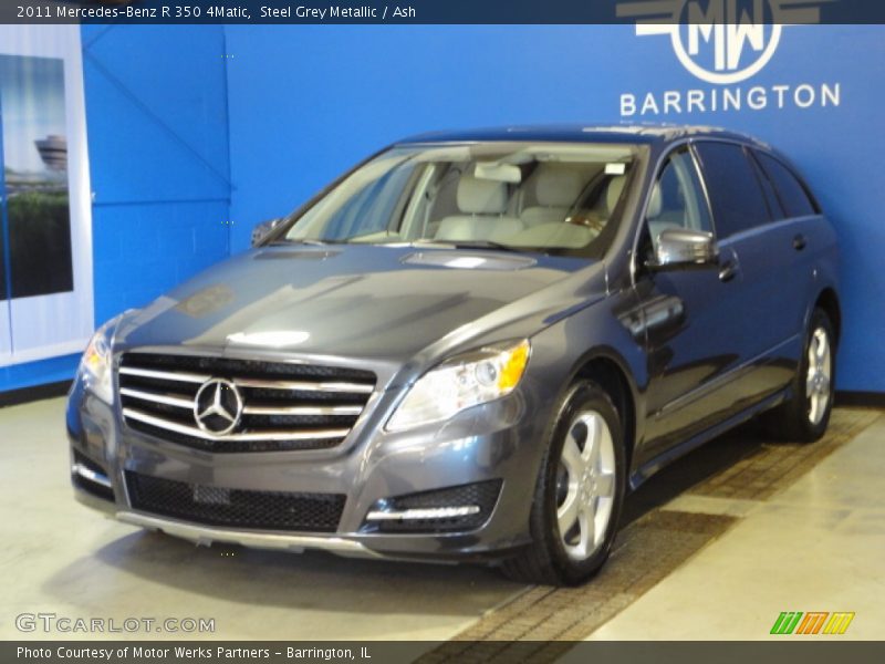 Steel Grey Metallic / Ash 2011 Mercedes-Benz R 350 4Matic