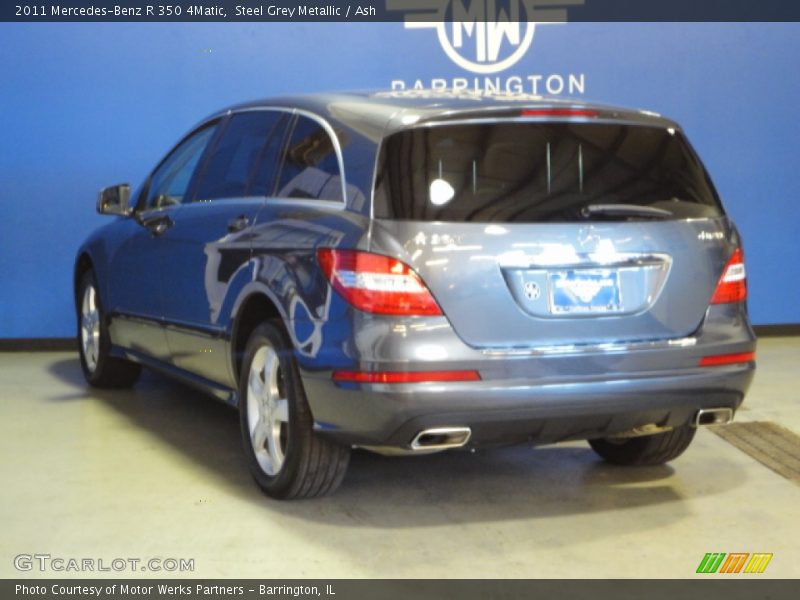 Steel Grey Metallic / Ash 2011 Mercedes-Benz R 350 4Matic