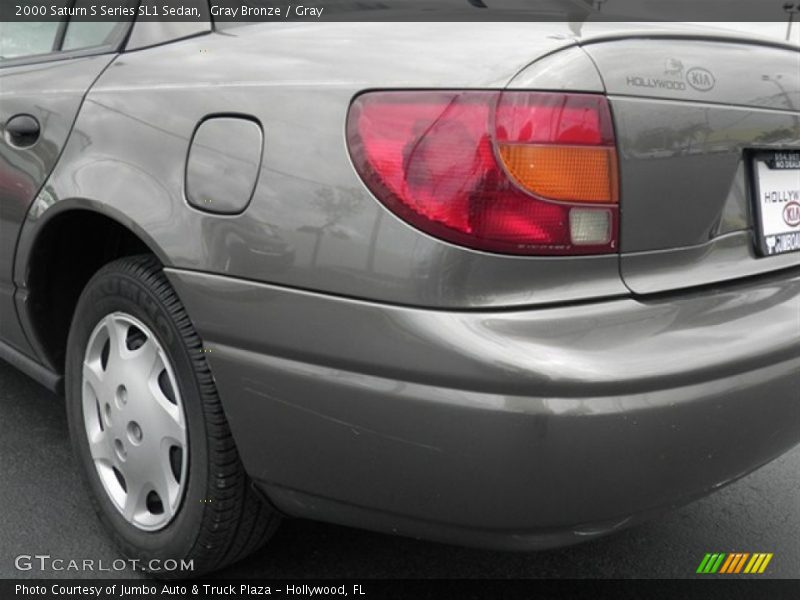 Gray Bronze / Gray 2000 Saturn S Series SL1 Sedan