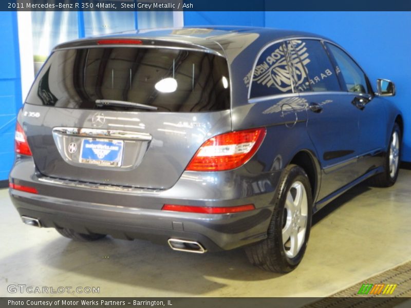 Steel Grey Metallic / Ash 2011 Mercedes-Benz R 350 4Matic