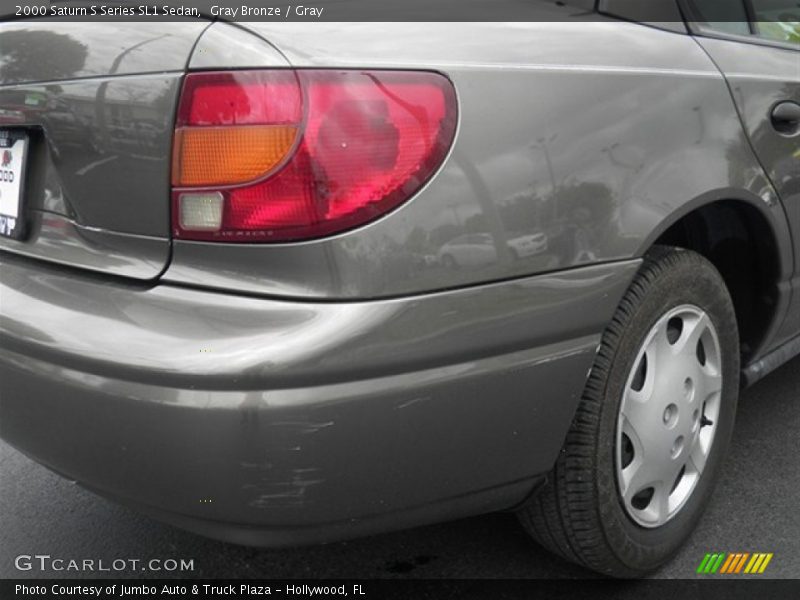 Gray Bronze / Gray 2000 Saturn S Series SL1 Sedan