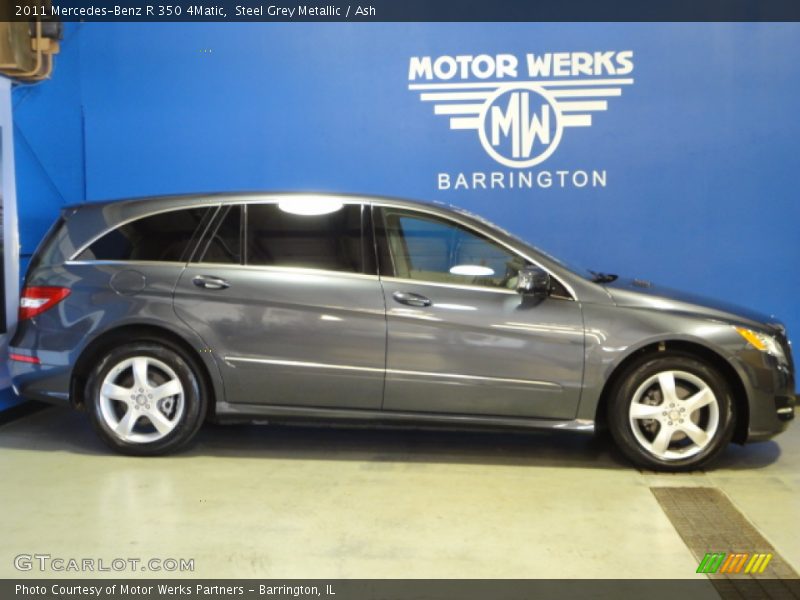 Steel Grey Metallic / Ash 2011 Mercedes-Benz R 350 4Matic
