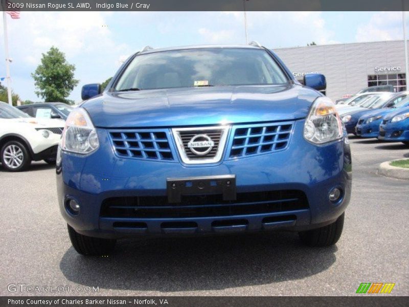 Indigo Blue / Gray 2009 Nissan Rogue SL AWD