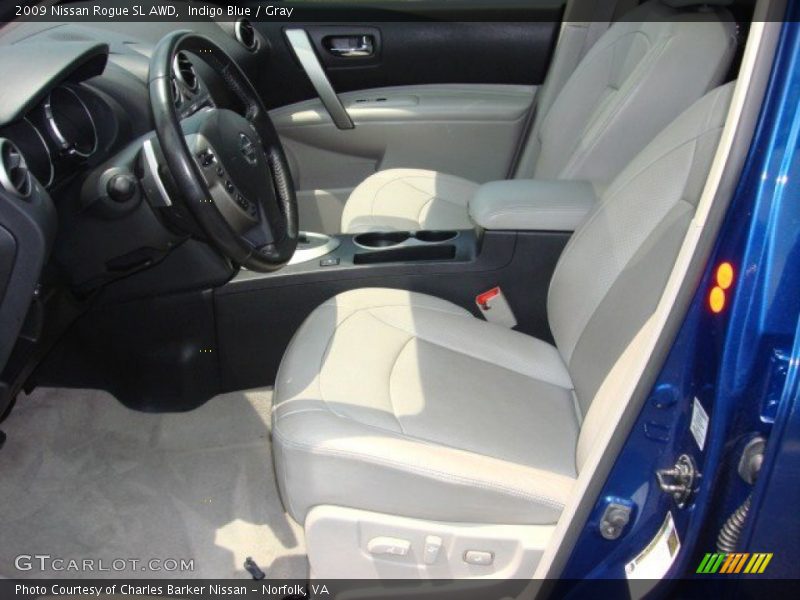 Indigo Blue / Gray 2009 Nissan Rogue SL AWD