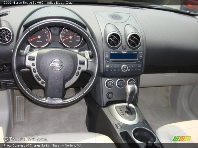 Indigo Blue / Gray 2009 Nissan Rogue SL AWD