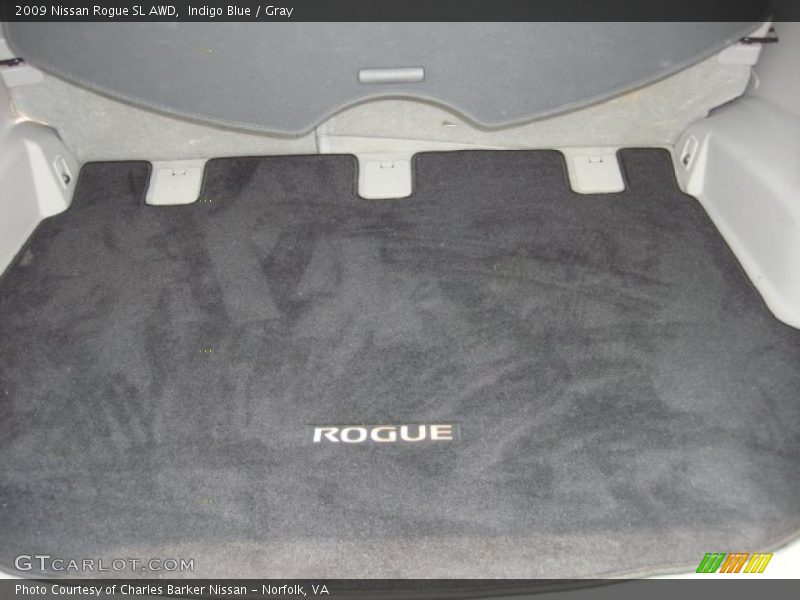 Indigo Blue / Gray 2009 Nissan Rogue SL AWD
