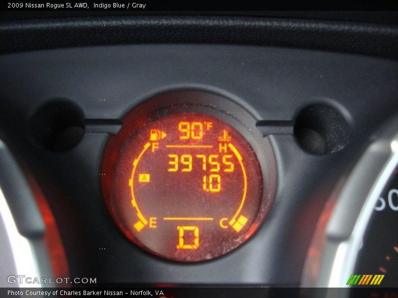 Indigo Blue / Gray 2009 Nissan Rogue SL AWD