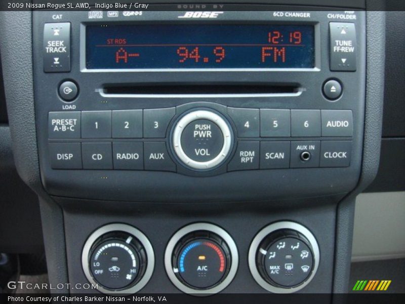 Indigo Blue / Gray 2009 Nissan Rogue SL AWD