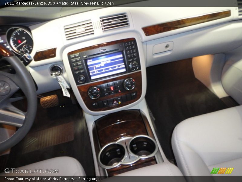 Steel Grey Metallic / Ash 2011 Mercedes-Benz R 350 4Matic