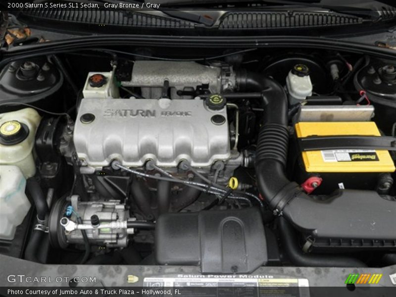  2000 S Series SL1 Sedan Engine - 1.9 Liter SOHC 8-Valve 4 Cylinder