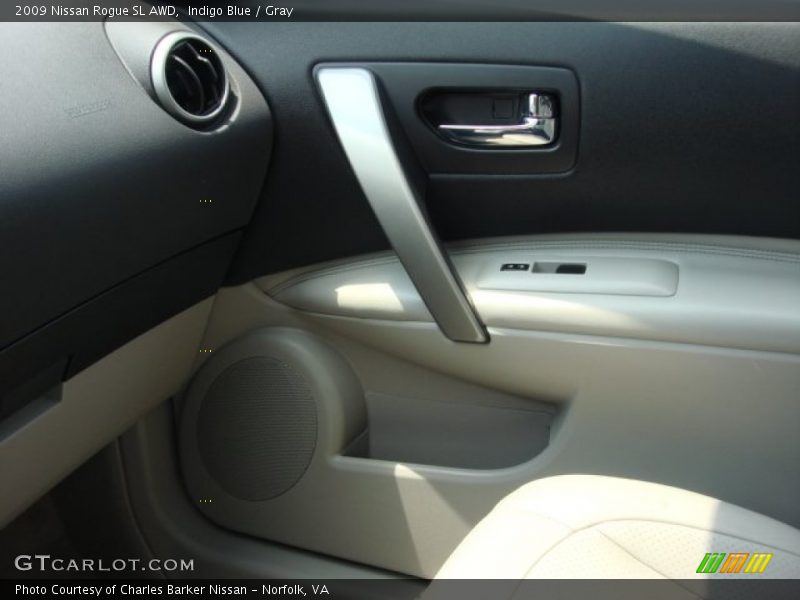 Indigo Blue / Gray 2009 Nissan Rogue SL AWD