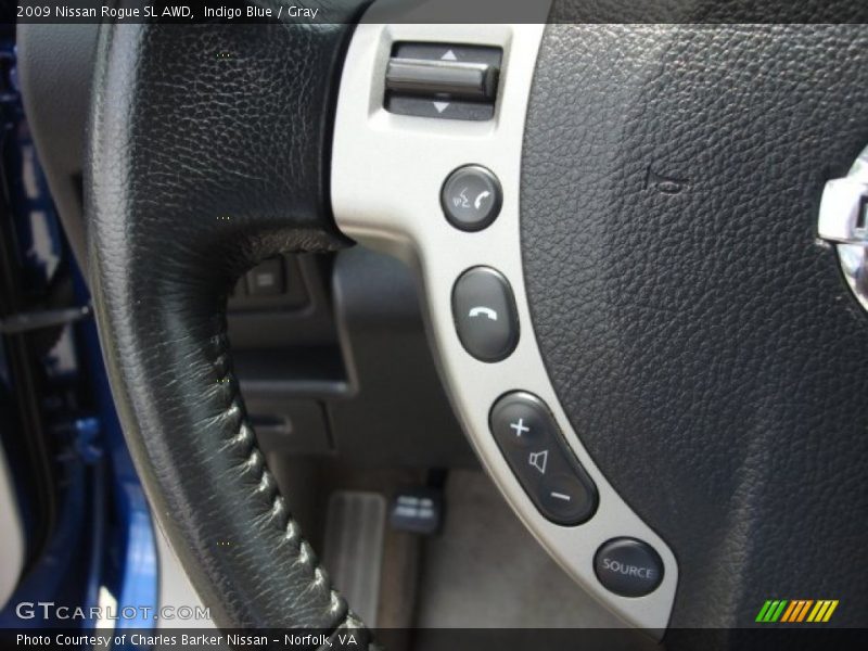 Indigo Blue / Gray 2009 Nissan Rogue SL AWD