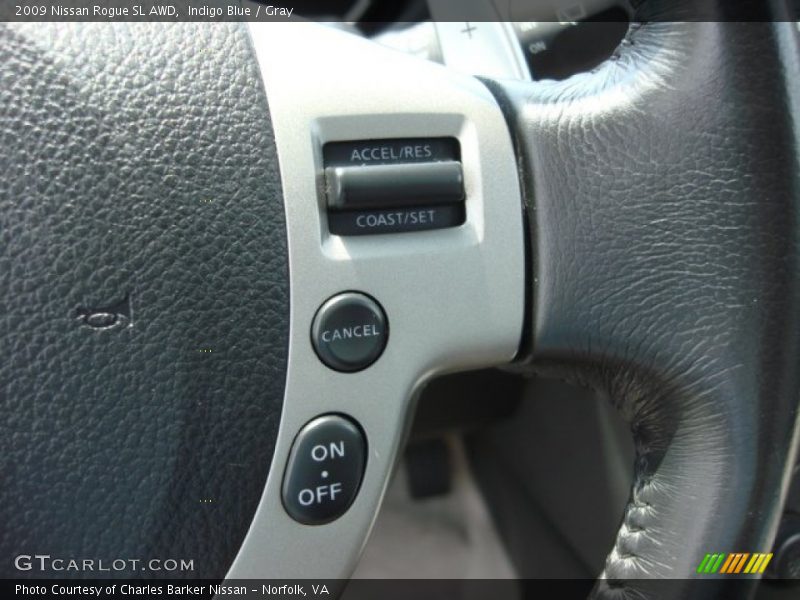 Indigo Blue / Gray 2009 Nissan Rogue SL AWD