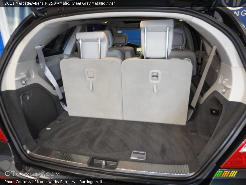 Steel Grey Metallic / Ash 2011 Mercedes-Benz R 350 4Matic