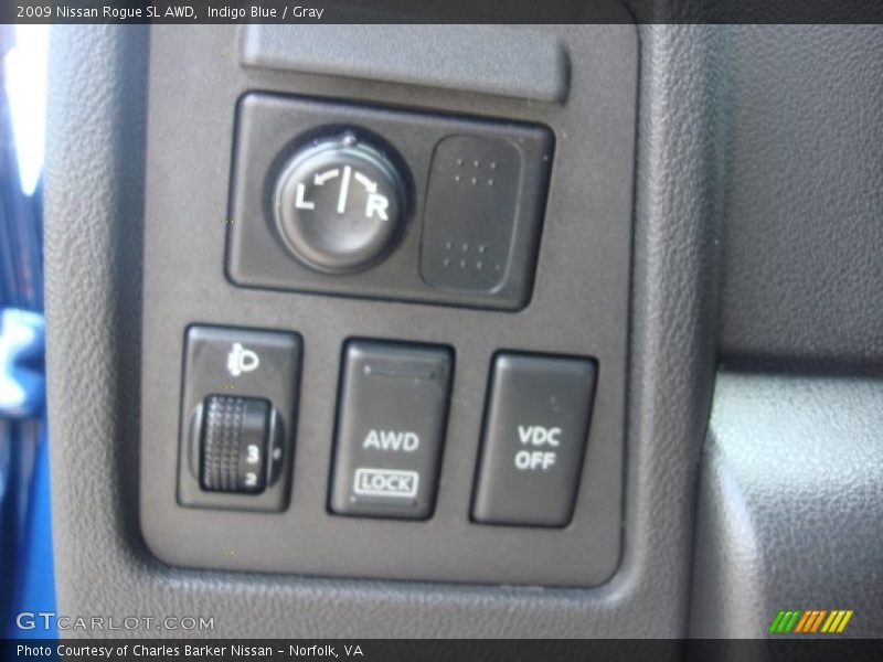 Indigo Blue / Gray 2009 Nissan Rogue SL AWD