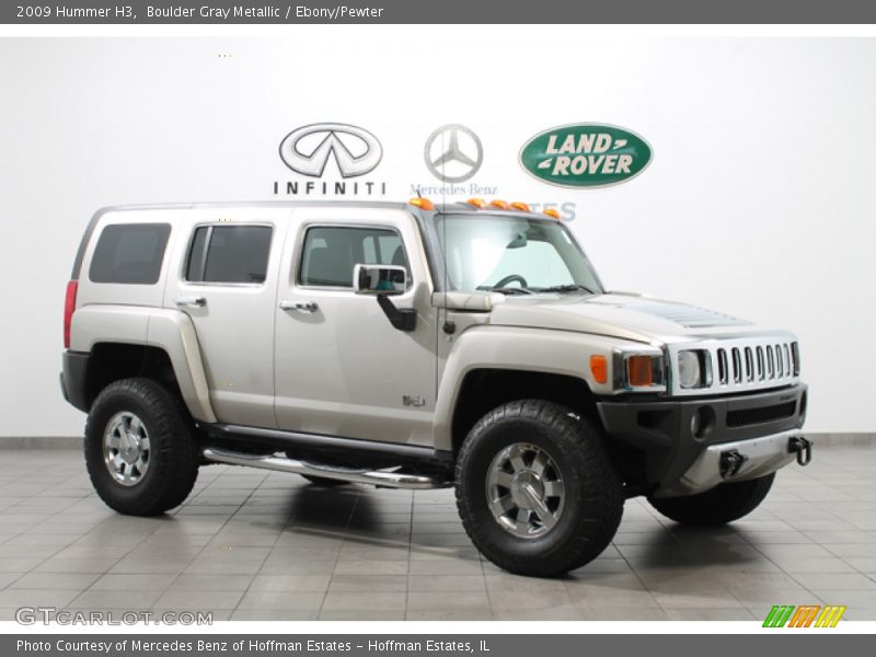 Boulder Gray Metallic / Ebony/Pewter 2009 Hummer H3
