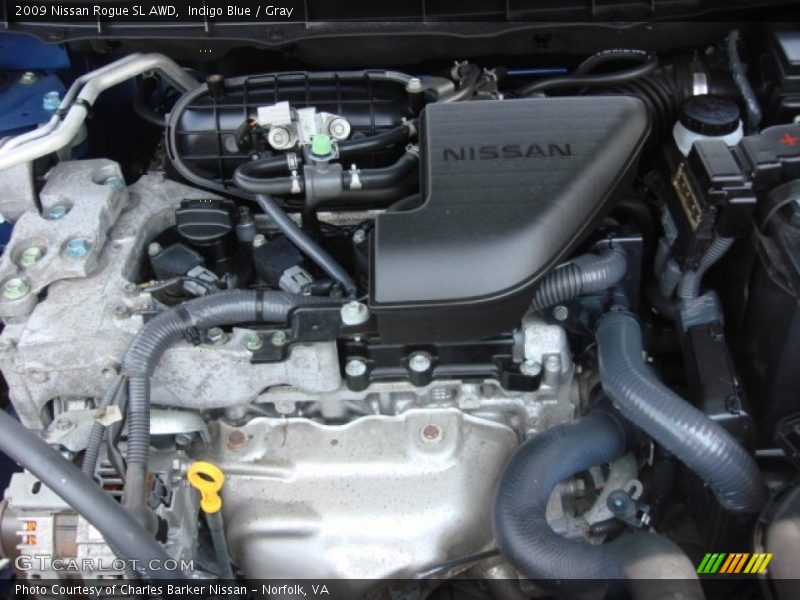 Indigo Blue / Gray 2009 Nissan Rogue SL AWD