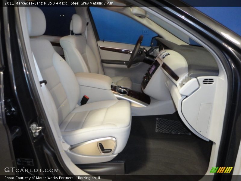 Steel Grey Metallic / Ash 2011 Mercedes-Benz R 350 4Matic