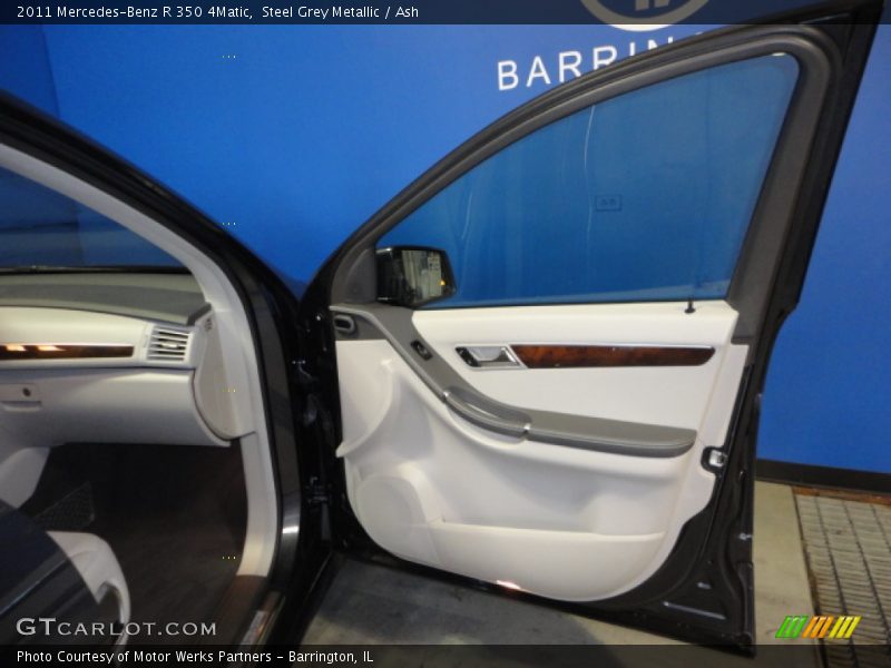Steel Grey Metallic / Ash 2011 Mercedes-Benz R 350 4Matic