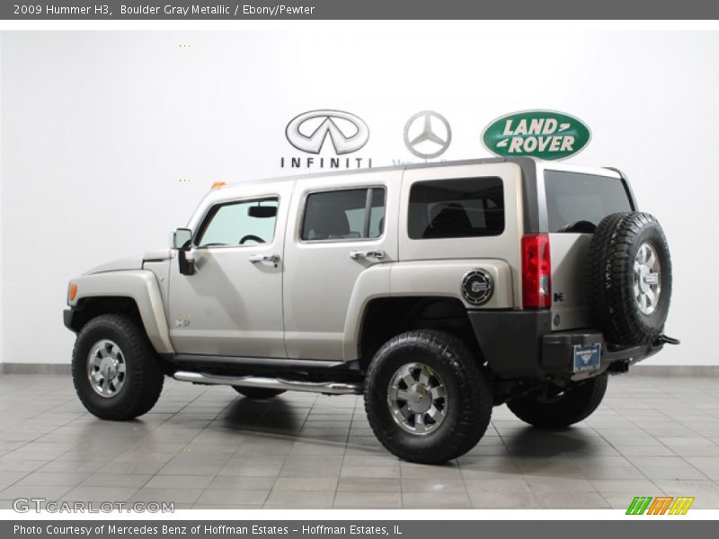 Boulder Gray Metallic / Ebony/Pewter 2009 Hummer H3
