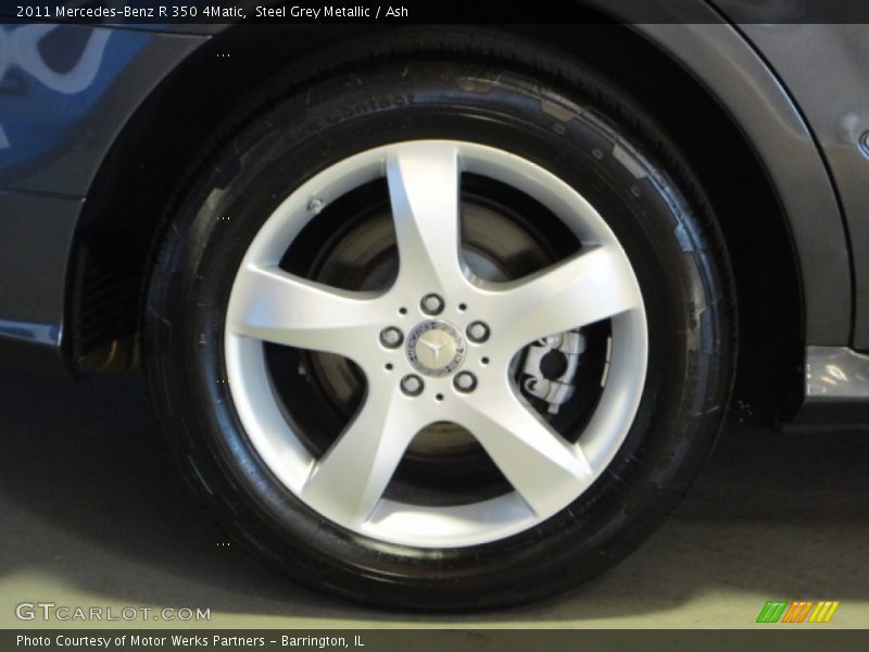 Steel Grey Metallic / Ash 2011 Mercedes-Benz R 350 4Matic