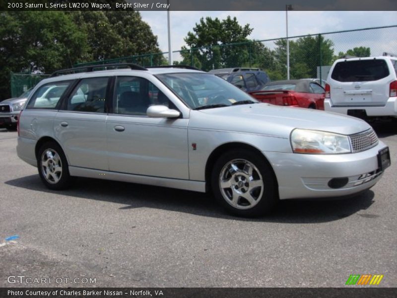 Bright Silver / Gray 2003 Saturn L Series LW200 Wagon