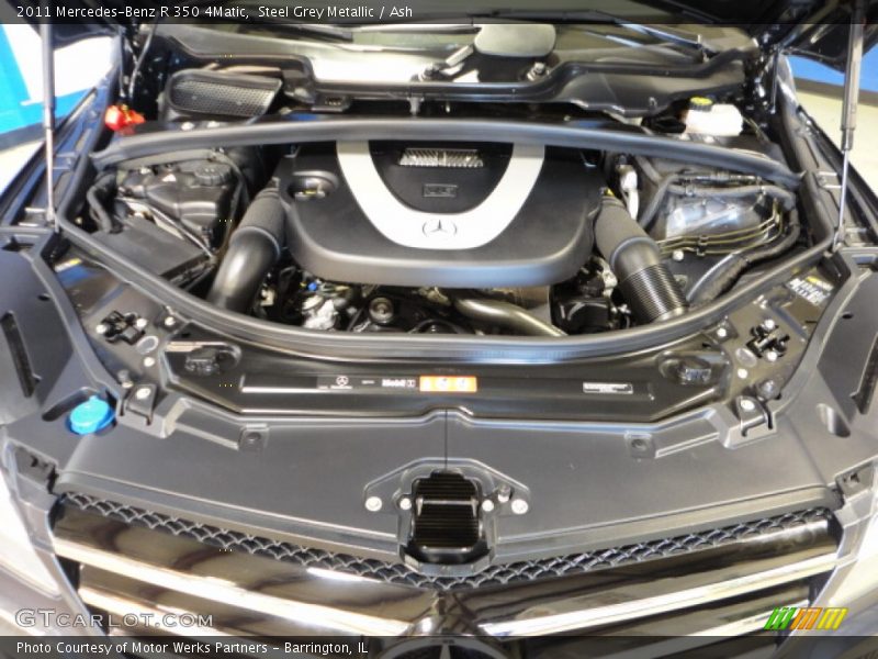 Steel Grey Metallic / Ash 2011 Mercedes-Benz R 350 4Matic