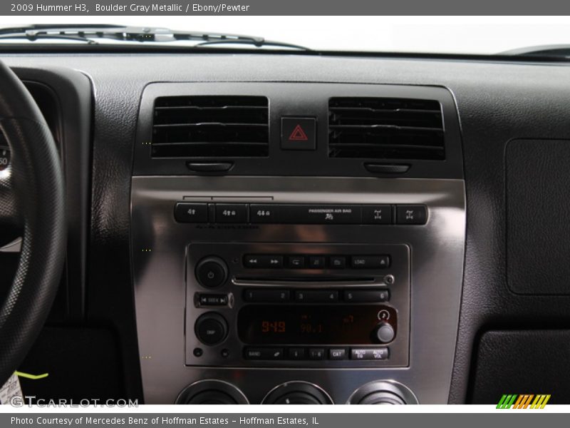 Boulder Gray Metallic / Ebony/Pewter 2009 Hummer H3