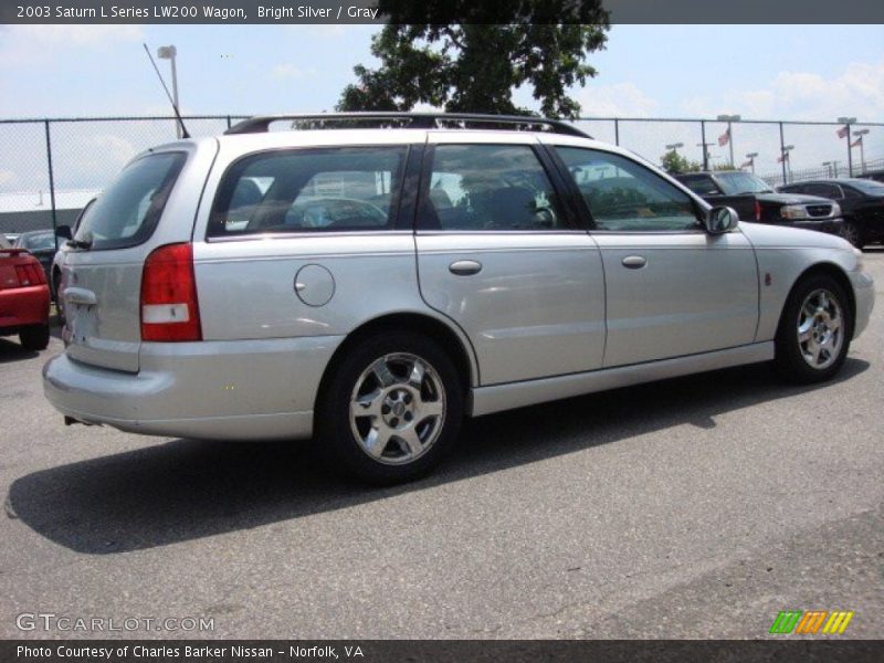 Bright Silver / Gray 2003 Saturn L Series LW200 Wagon