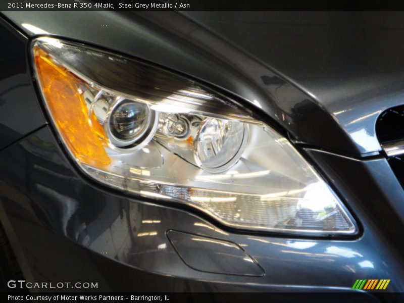 Steel Grey Metallic / Ash 2011 Mercedes-Benz R 350 4Matic