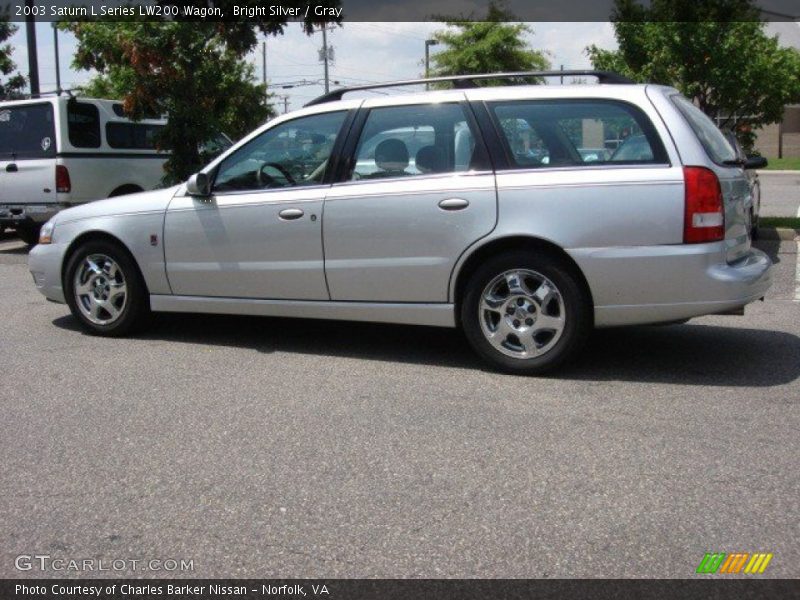 Bright Silver / Gray 2003 Saturn L Series LW200 Wagon
