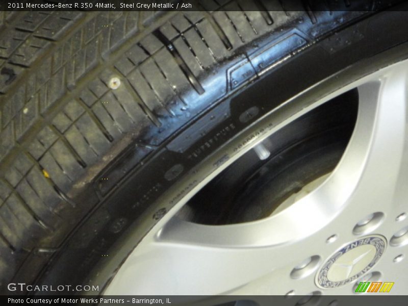 Steel Grey Metallic / Ash 2011 Mercedes-Benz R 350 4Matic
