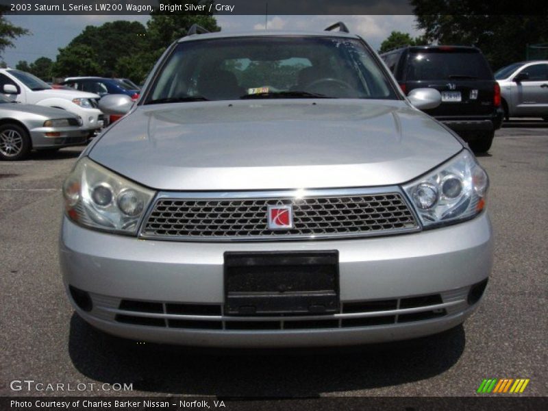 Bright Silver / Gray 2003 Saturn L Series LW200 Wagon