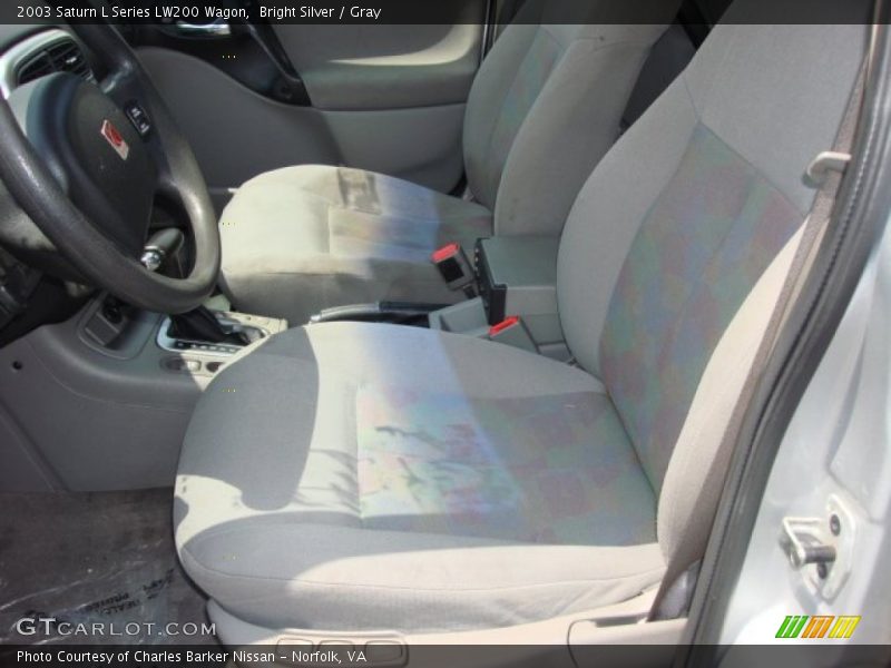 Bright Silver / Gray 2003 Saturn L Series LW200 Wagon