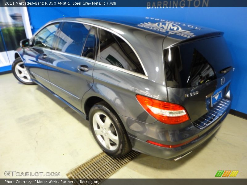 Steel Grey Metallic / Ash 2011 Mercedes-Benz R 350 4Matic