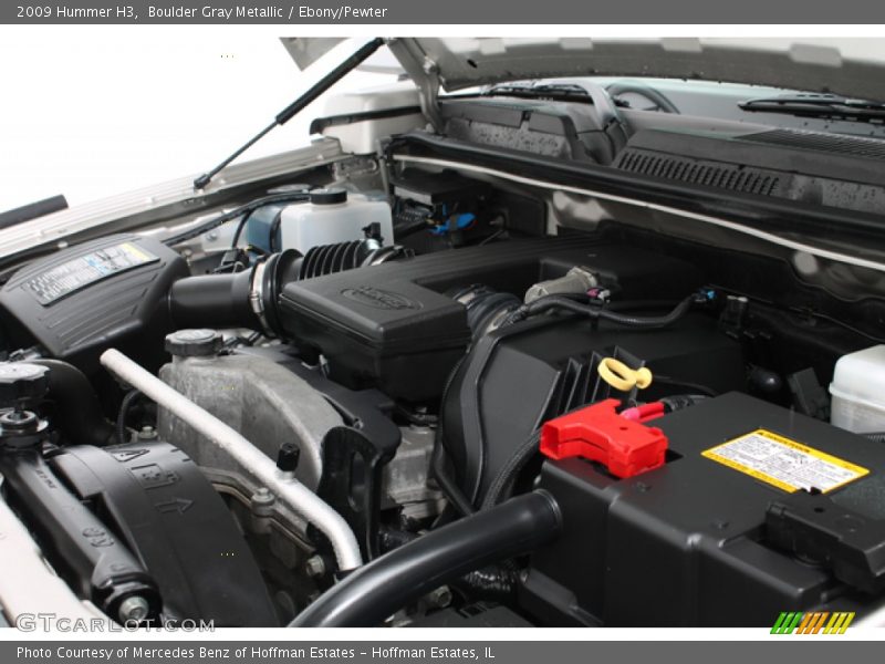 Boulder Gray Metallic / Ebony/Pewter 2009 Hummer H3